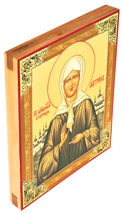 Icon of the "Holy Matron" Palekh